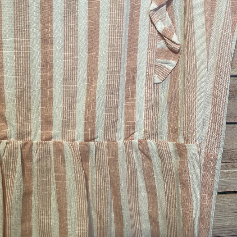 Cotton Bleu Ruffle Top - Picture 6 of 7